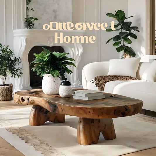 Handcrafted Driftwood Coffee Table – Modern Rustic Design - Rustiracraft 