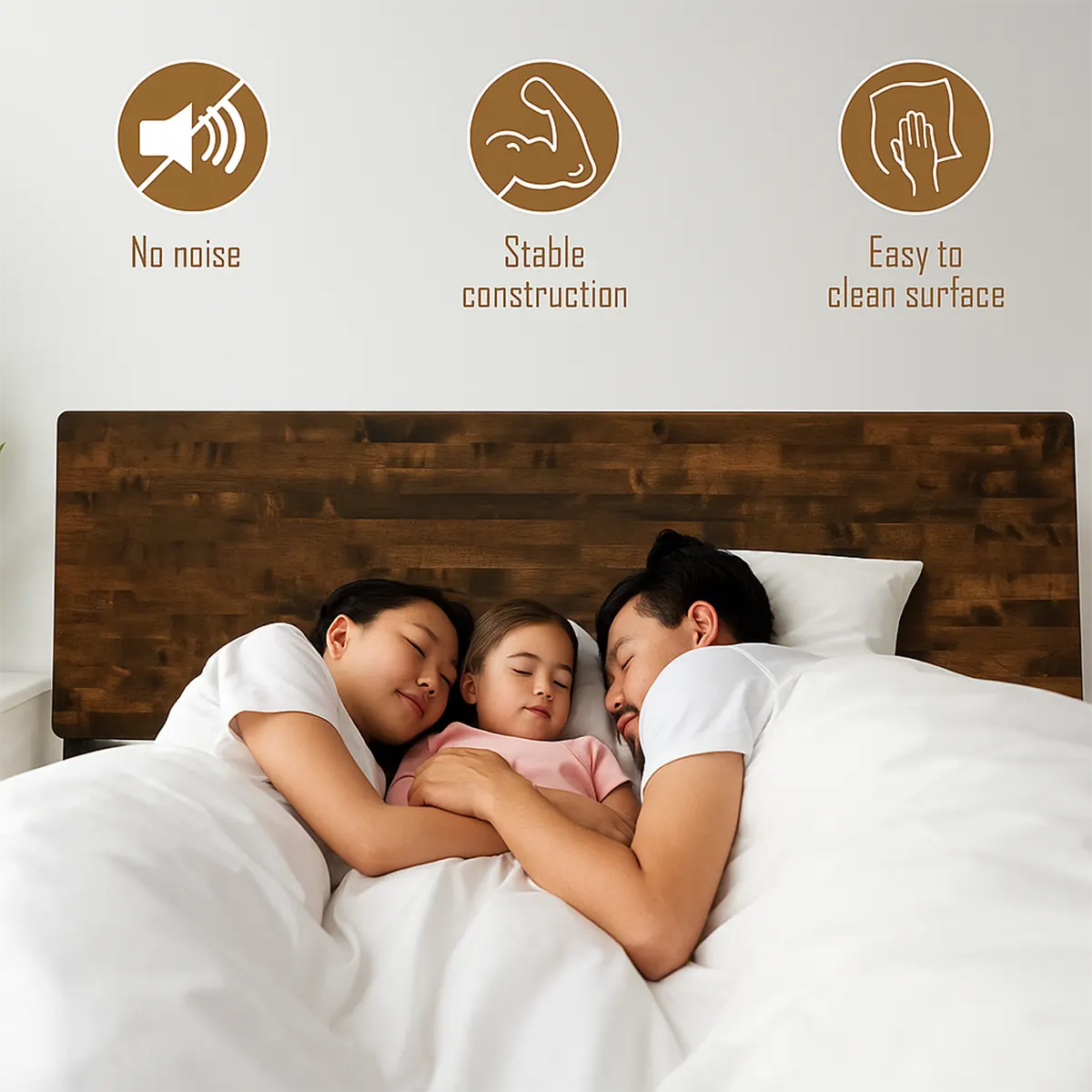 Modern Platform Design Natural Wood Bed – Luxurious & Durable - Rustiracraft 