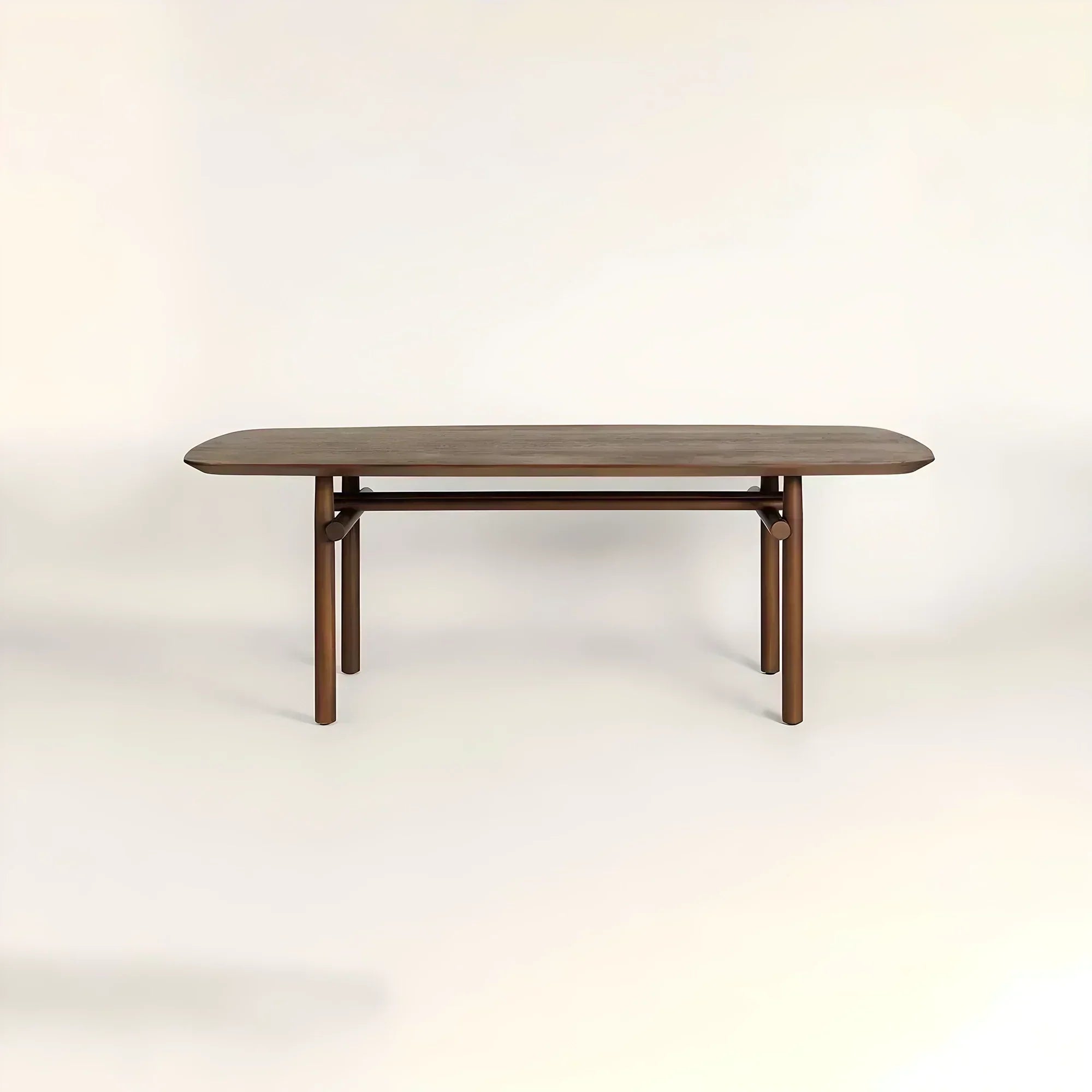 Steekla Solid Wood Dining Table – Seats 6 to 8 Comfortably - Rustiracraft 